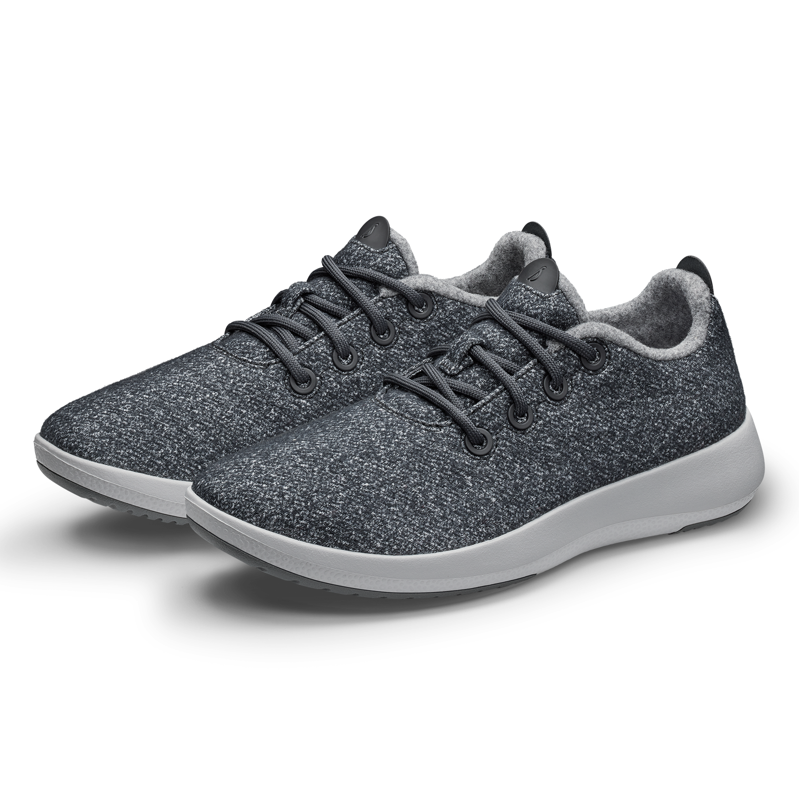 Men's Wool Runner Mizzle - Dark Grey (Light Grey Sole) - Image 5