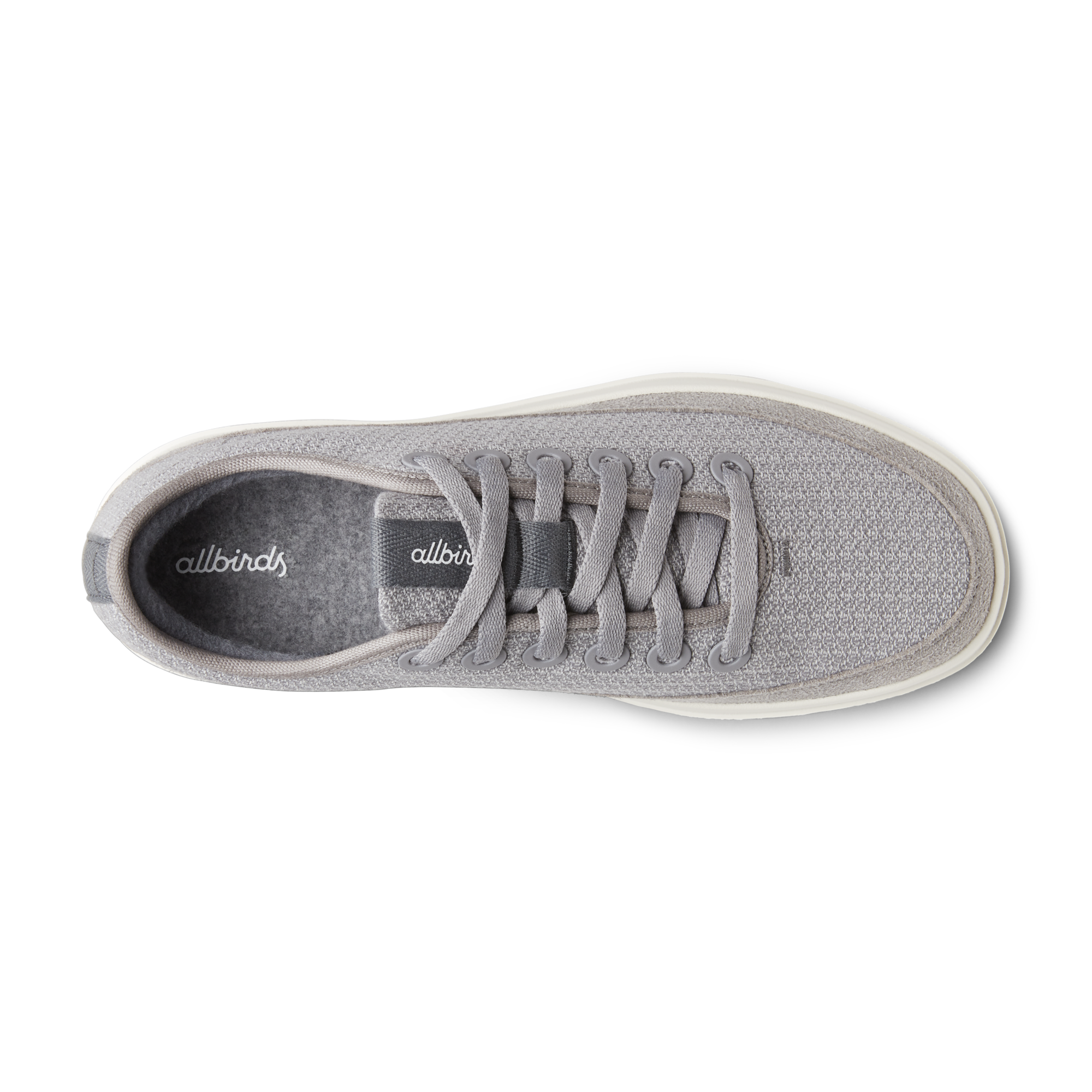 Men's Wool Piper Go - Medium Grey (Natural White Sole) - Image 3