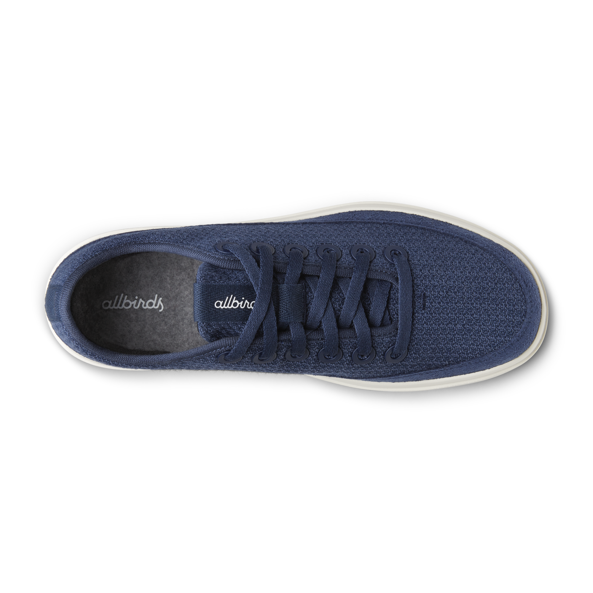 Women's Wool Piper Go - Deep Navy (Natural White Sole) - Image 3