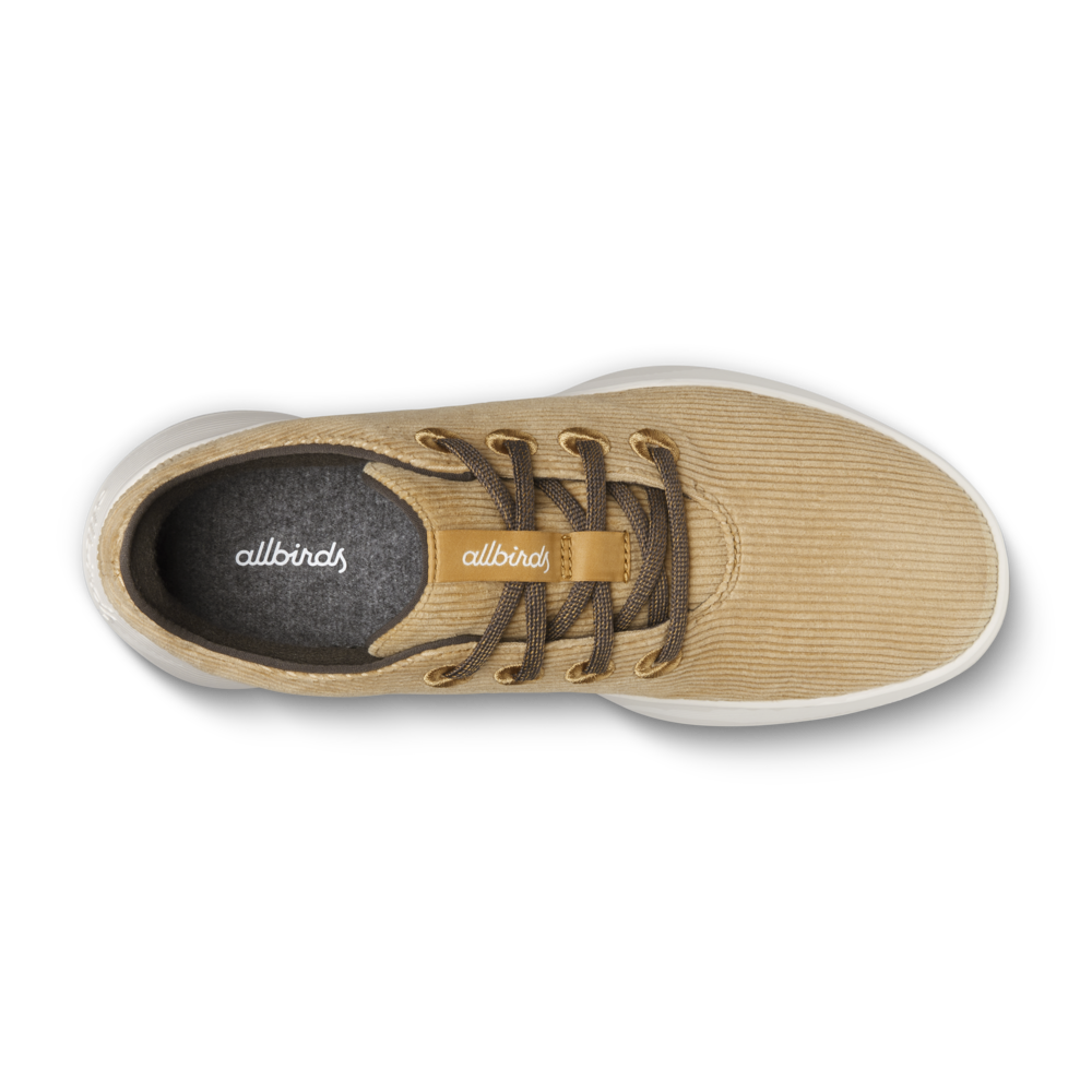 Women's Runner Go - Corduroy - Stony Beige (Natural White Sole) - Image 3
