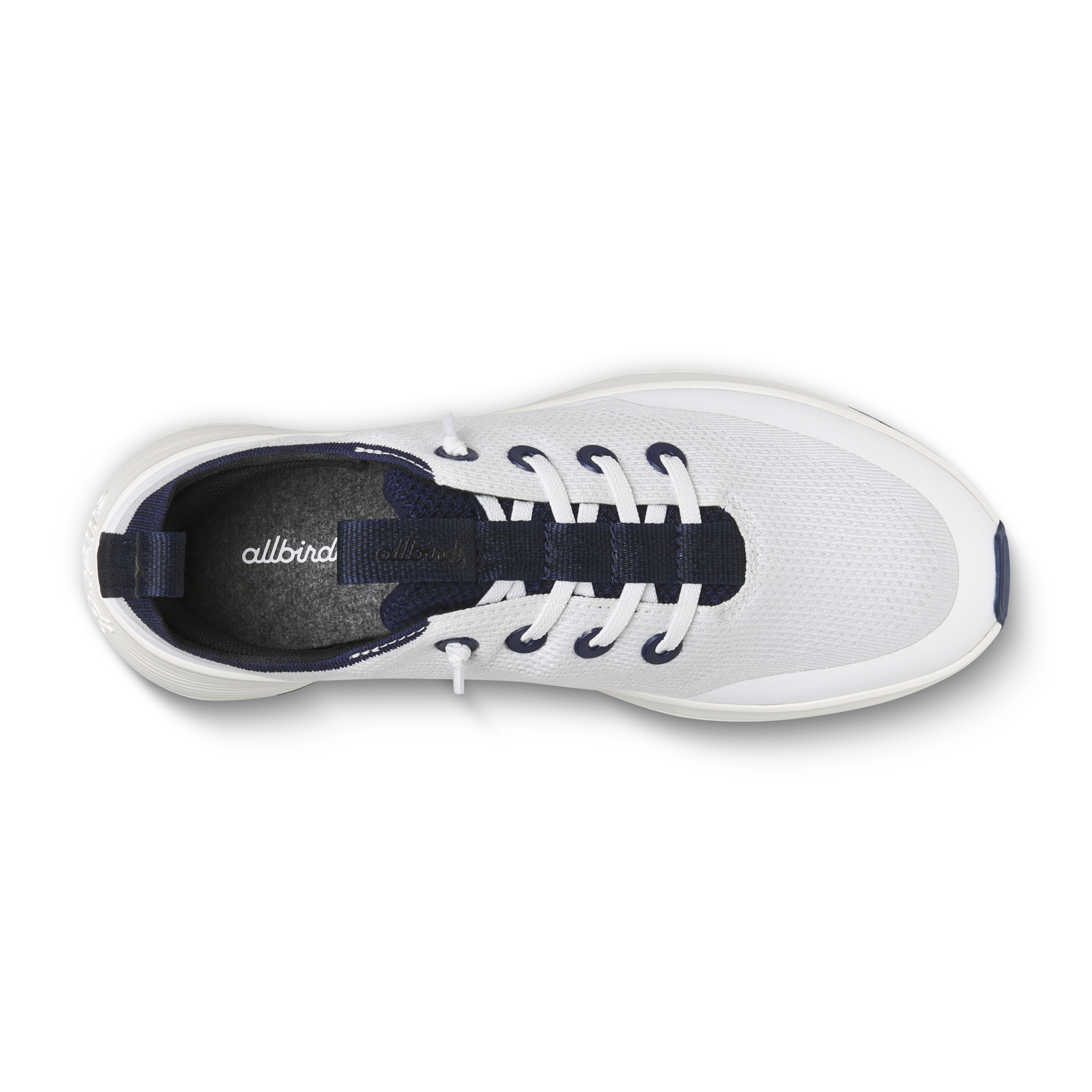 Men's Tree Runner Go - Utility - Blizzard/Deep Navy (Natural White Sole) - Image 3