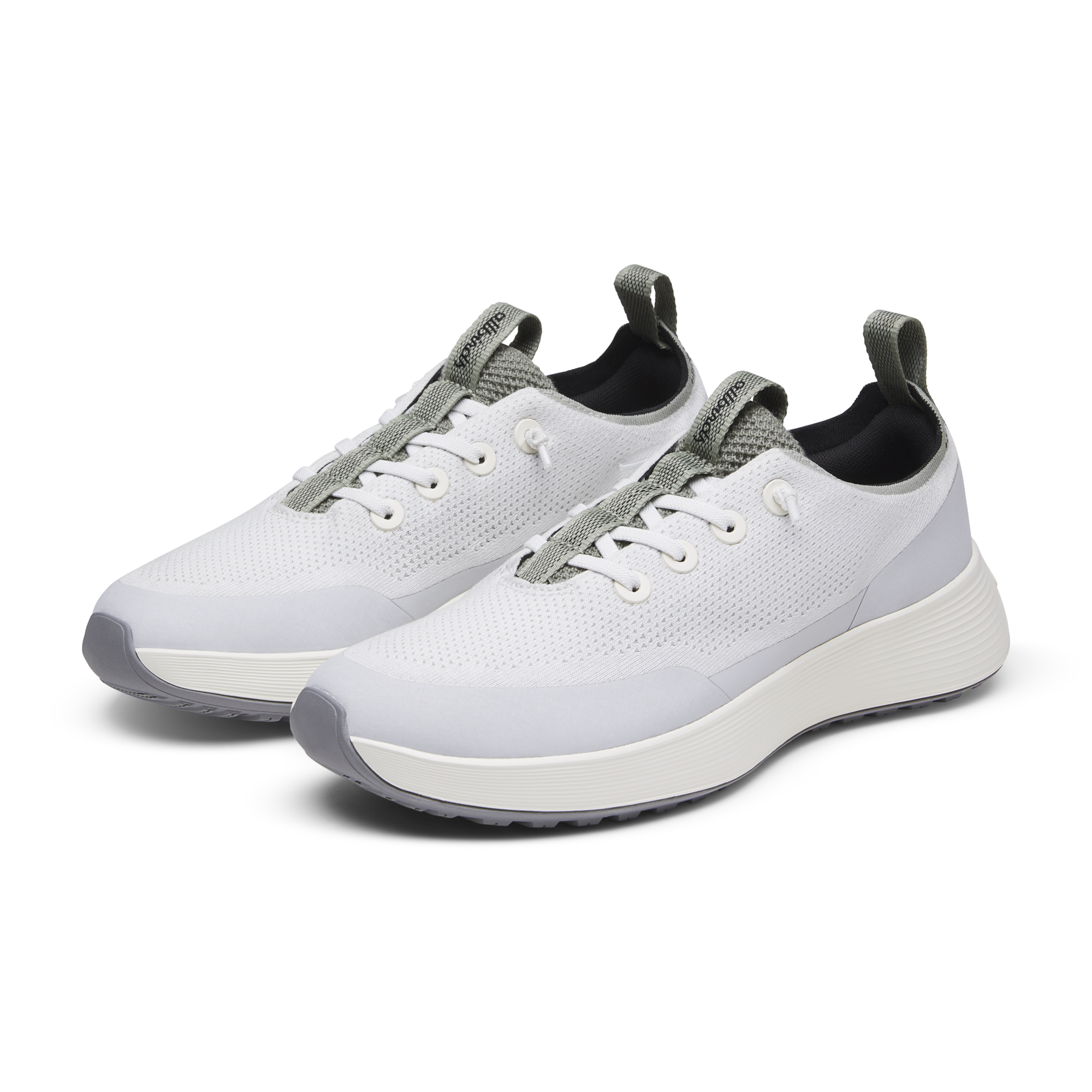 Women's Tree Runner Go - Utility - Blizzard/Hazy Pine (Natural White Sole) - Image 5