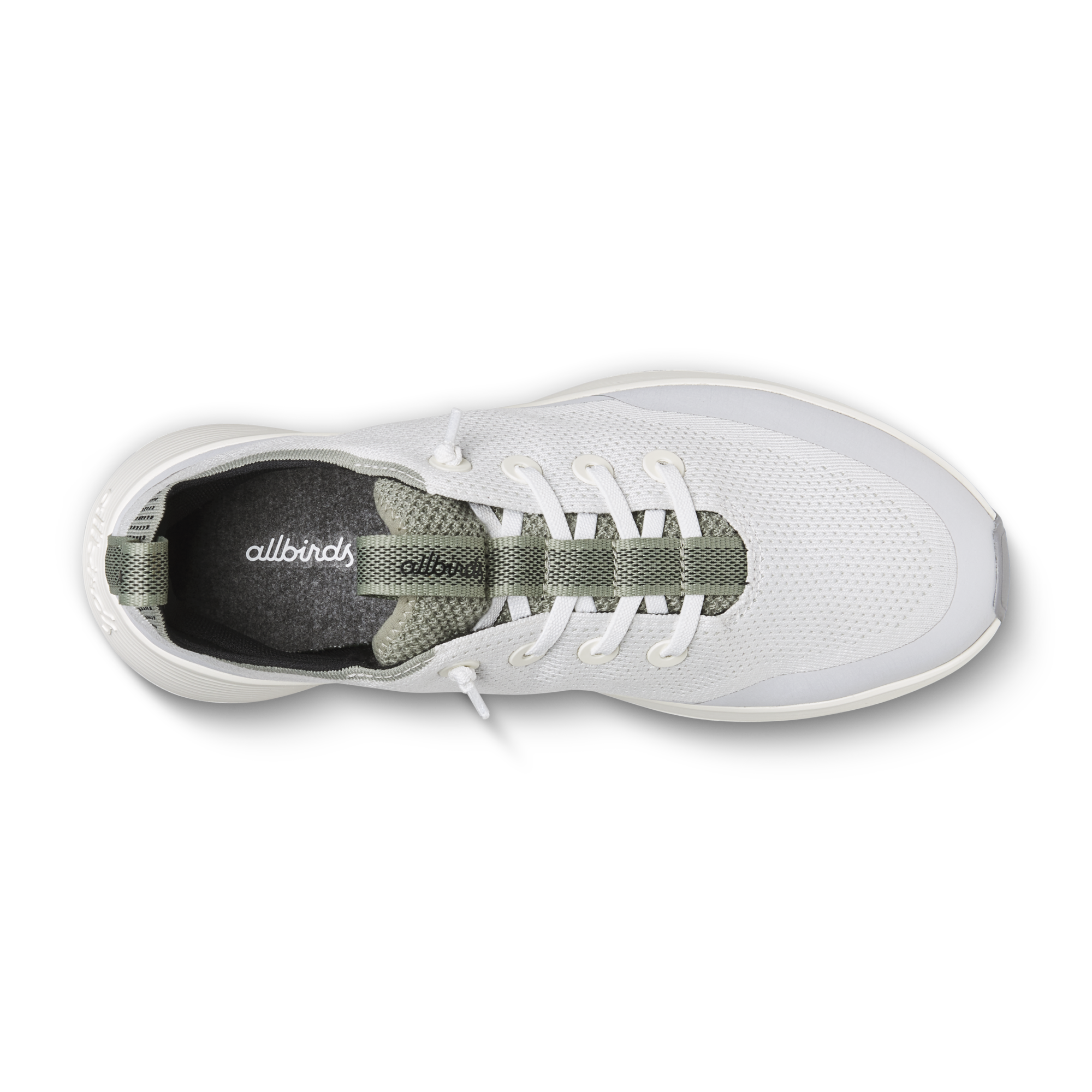 Women's Tree Runner Go - Utility - Blizzard/Hazy Pine (Natural White Sole) - Image 3