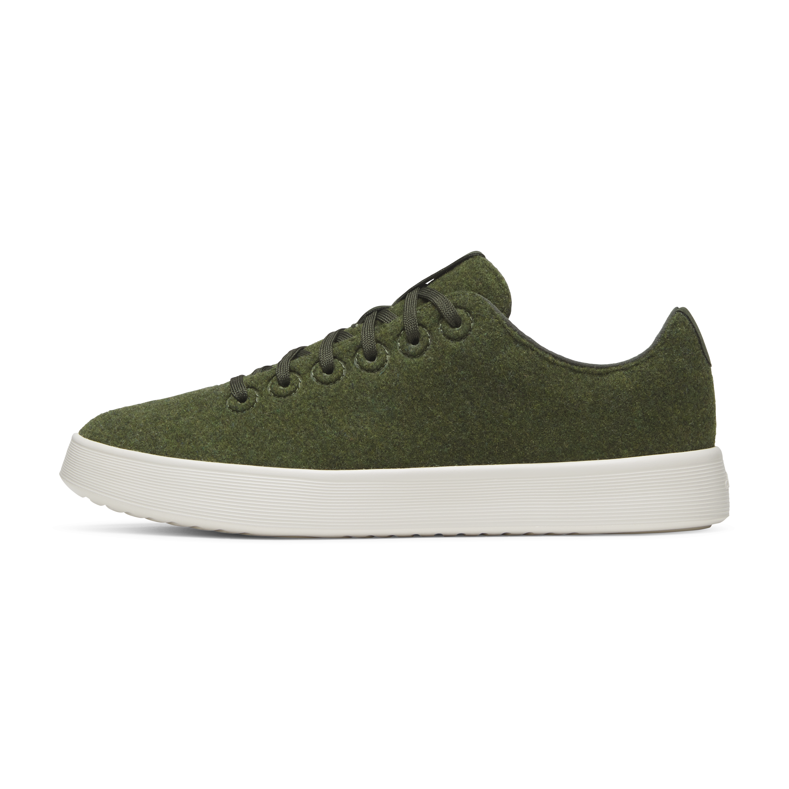 Men's Wool Cruiser - Forest Green (Natural White Sole)