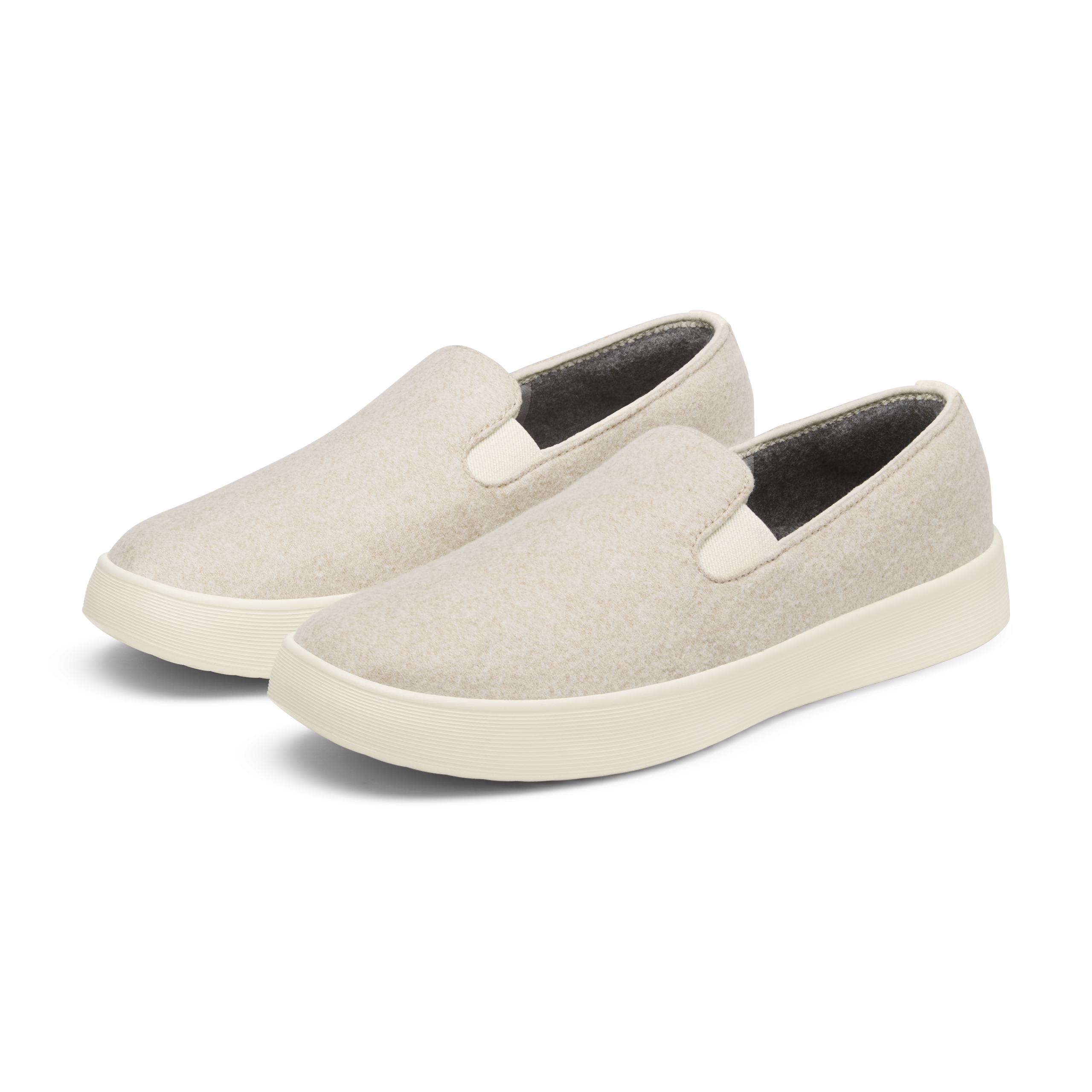 Women's Wool Cruiser Slip On - Rugged Beige (Stony Cream Sole) - Image 5
