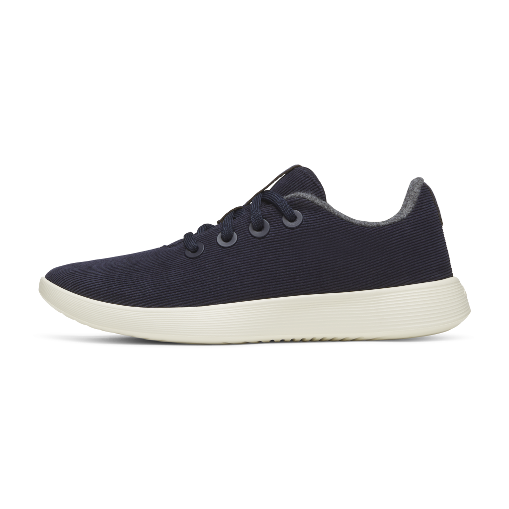 Women's Runner NZ Corduroy - Dark Navy (Stony Cream Sole)