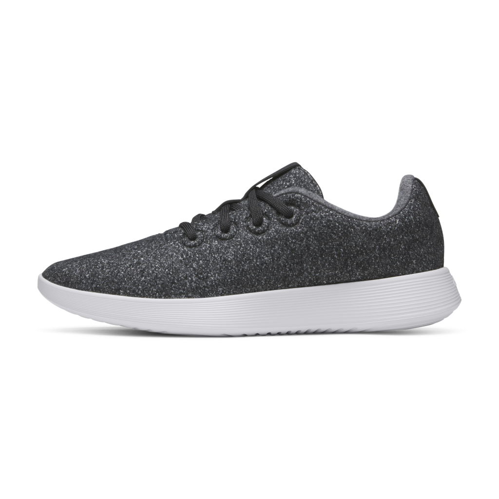 Women's Wool Runner NZ - Dark Grey (Light Grey Sole)