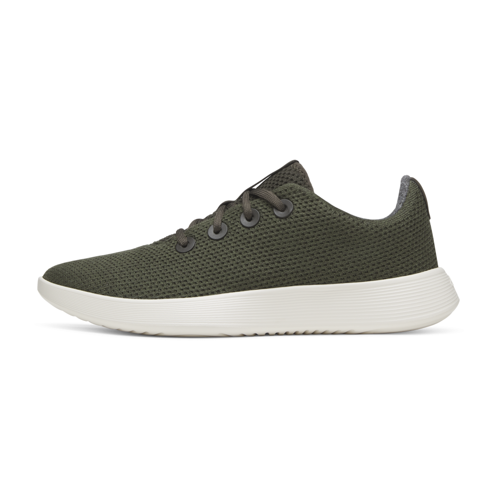 Men's Tree Runner NZ - Thunder Green (Natural White Sole)