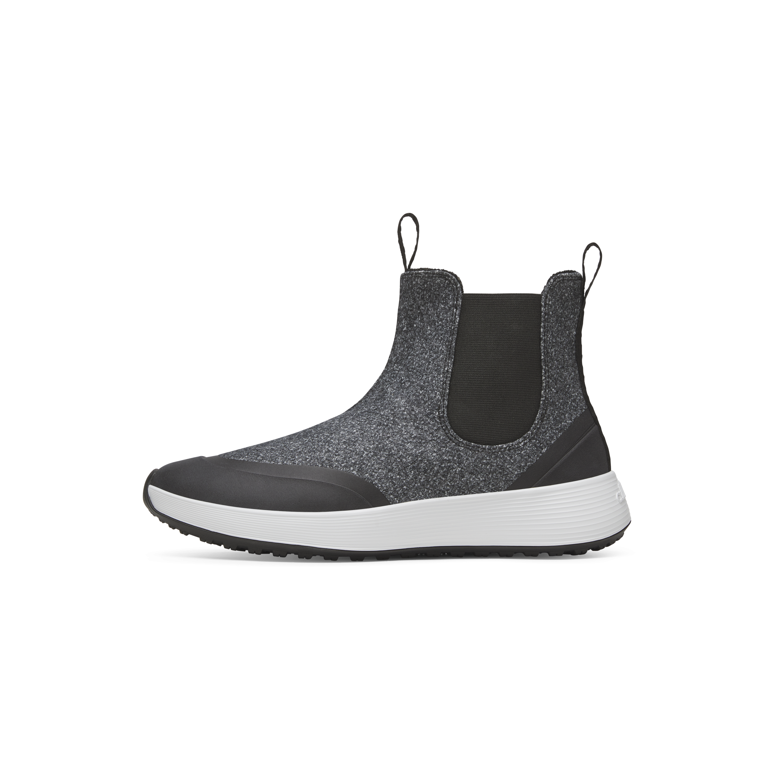 Men's Wool Runner Chelsea - Natural Grey (Light Grey Sole)