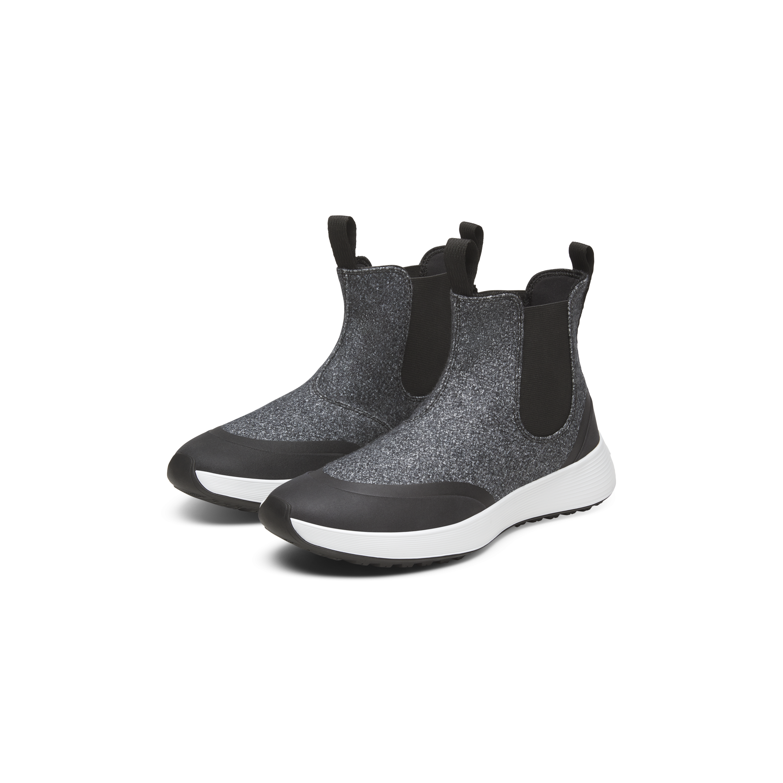 Women's Wool Runner Chelsea - Natural Grey (Light Grey Sole) - Image 5