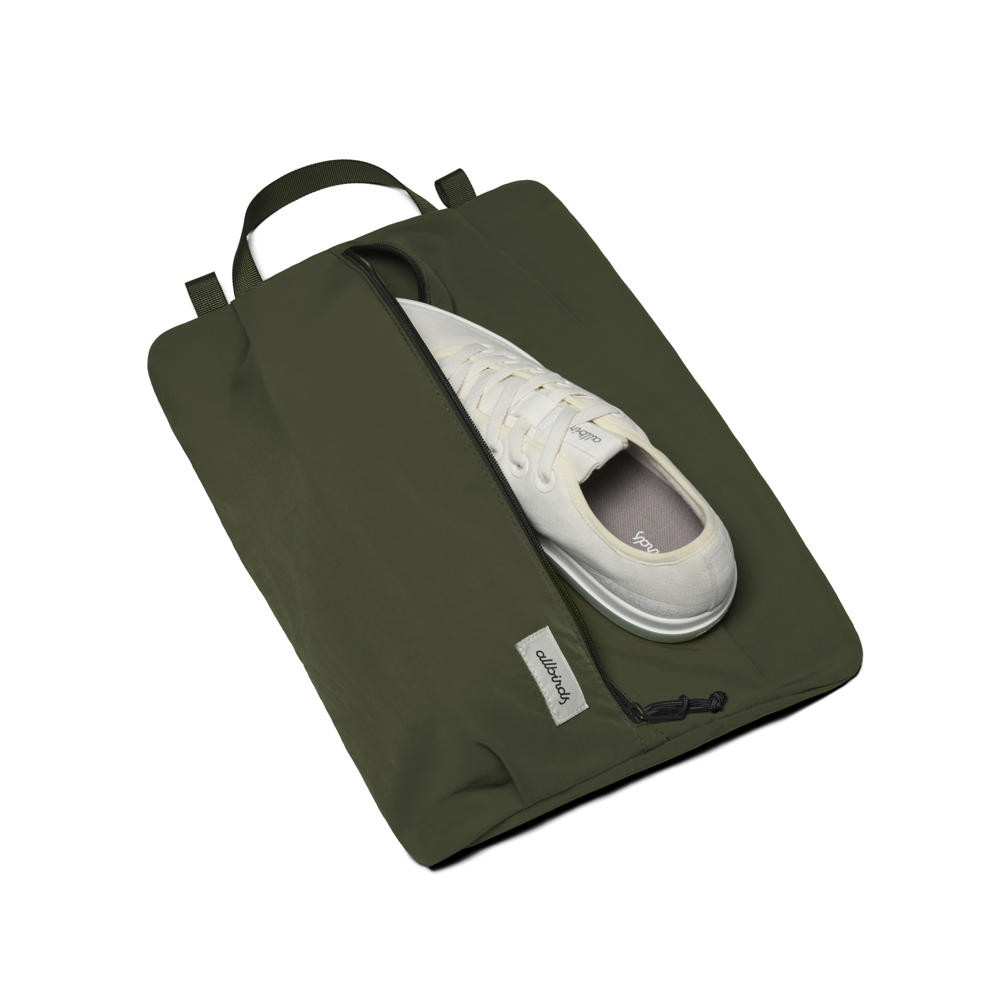 Recycled Shoe Bag - Thunder Green - Image 3